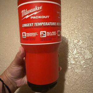 Milwaukee Red Insulated Tumbler